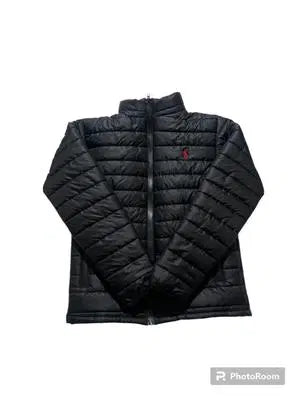 Men's Embroidered Polyester Puffer Jacket - 1 Pc Stylish Outerwear